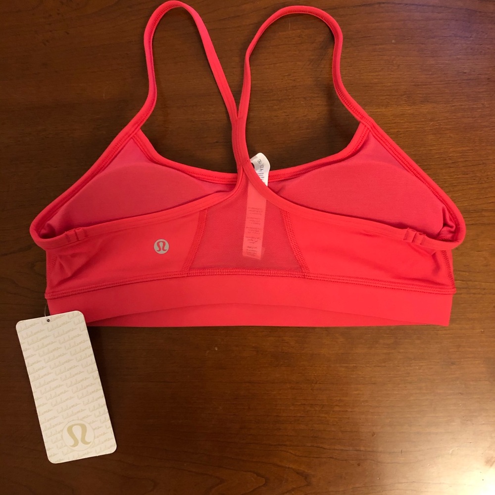 Flow Y Bra IV Lululemon Pink - Picture 4 of 6